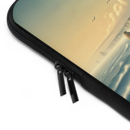 Coastal Fairy Laptop Sleeve – Serene Grace & Oceanic Magic