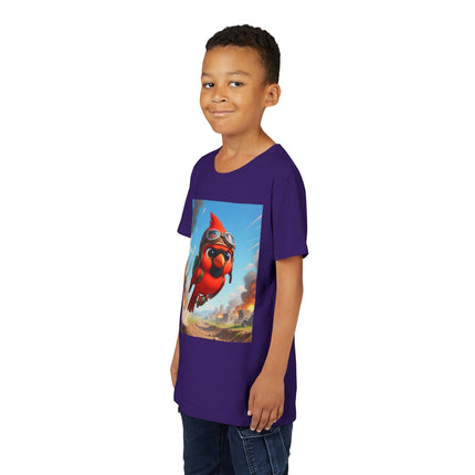 Cardinal Dive Bomber Youth Short Sleeve Tee