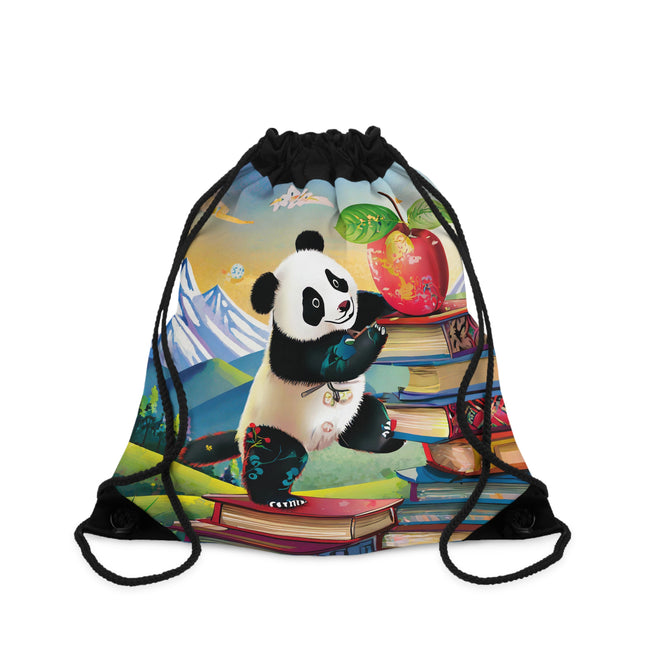 Cute Panda Drawstring Bag