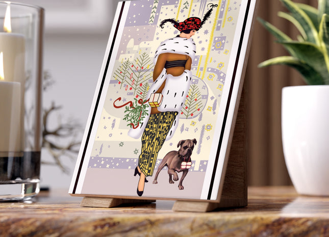 Wrapped in Elegance Ceramic Tile