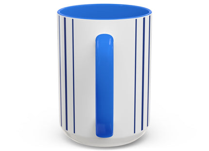 Snowman in Falling Snow Colorful Mugs (11oz, 15oz)