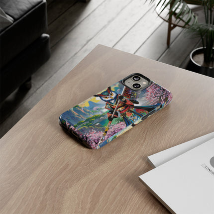 Cyberpunk Samurai Owl Phone Cases