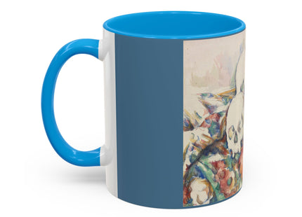 The Three Skulls by Paul Cézanne Colorful Mugs (11oz, 15oz)