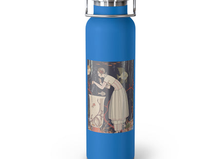 L'Etourdissant Petit Poisson (The Dazzling Little Fish) by George Barbier Copper Vacuum Insulated Bottle, 22oz