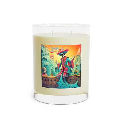 Skeleton Crew of the Misty Seas Scented Candle - Full Glass, 11oz