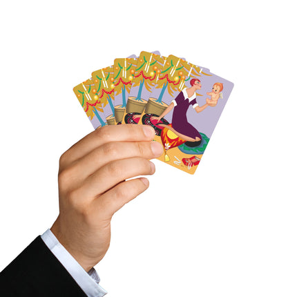 Art Deco Christmas Playing Cards