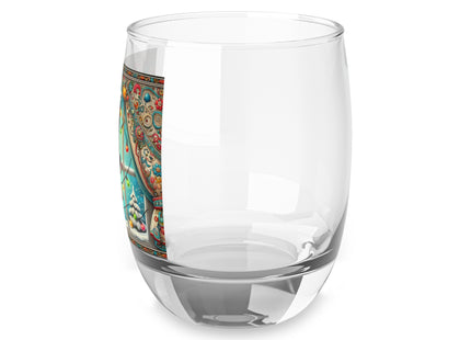 Mischief in Tinselland Whiskey Glass