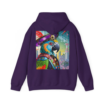 The Parrot Aristocrat – Heavy Blend™ Hooded Sweatshirt