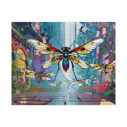 Neon Swarm Puzzle (110, 252, 520-piece)