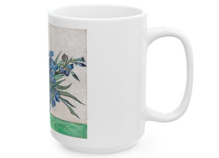 Irises by Vincent Van Gogh Ceramic Mug (11oz, 15oz)