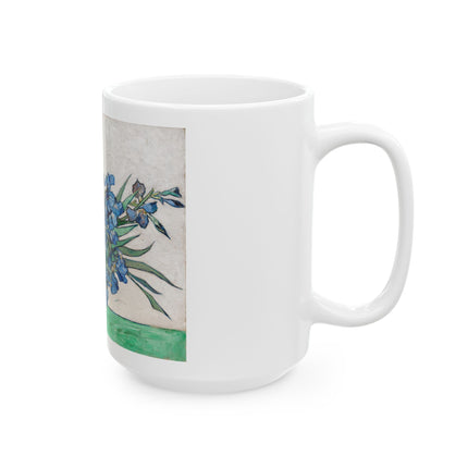 Irises by Vincent Van Gogh Ceramic Mug (11oz, 15oz)