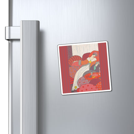 Les Coussins by Georges Lepape Magnets (3 Sizes)