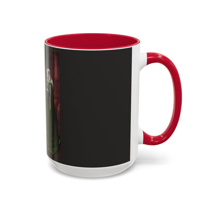 Arnolfini Portrait by Jan Van Eyck Colorful Mugs (11oz, 15oz)