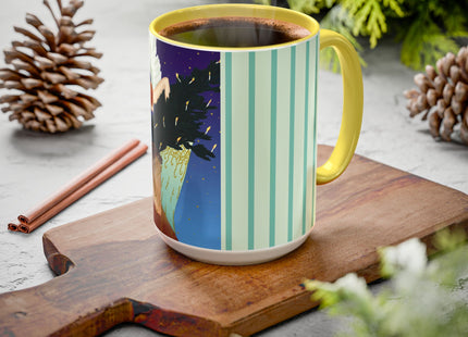 The Christmas Angel Colorful Mugs (11oz, 15oz)