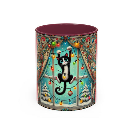 Mischief in Tinselland Colorful Mugs (11oz, 15oz)