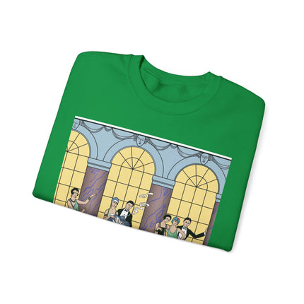 Au Revoir by George Barbier Heavy Blend™ Crewneck Sweatshirt