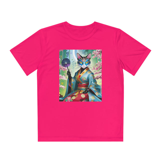 Cyberpunk Geisha Youth Competitor Tee