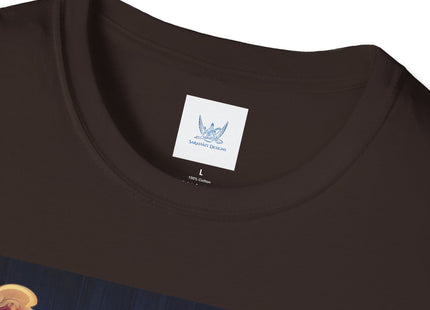 Flame-Winged Horse at Sunset Unisex Softstyle T-Shirt