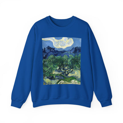 Olive Trees by Vincent Van Gogh Unisex Heavy Blend™ Crewneck Sweatshirt