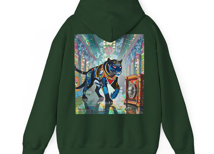 Cyber Panther’s Hunt – Heavy Blend™ Hooded Sweatshirt