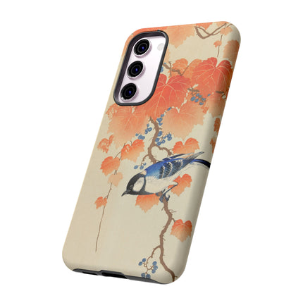 Japanese Bird and Branch by Ohara Koson Phone Cases