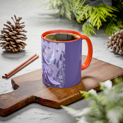 Lavender Fairy Colorful Mugs (11oz, 15oz)