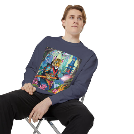 Cyberpunk Leopard Sweatshirt