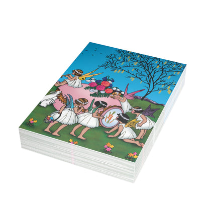Enchanted Easter Gathering Postcards (envelopes included) - Bundles of 10, 30, 50 Pieces