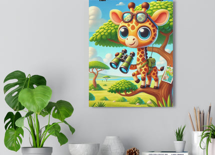 Giraffe Lookout Giclée Art Print