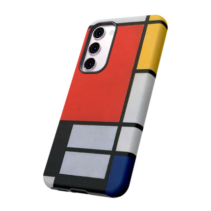 Composition with Red, Yellow, Blue, and Black by Piet Mondrian Phone Cases