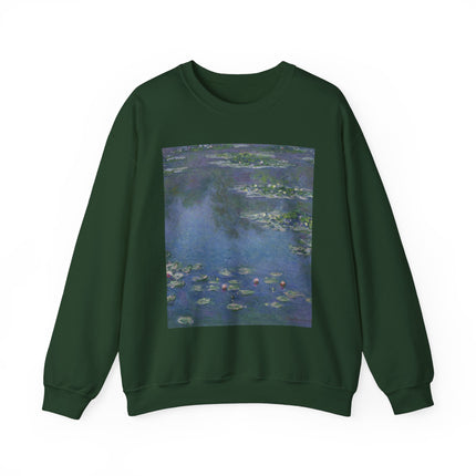 Water Lilies by Claude Monet Heavy Blend™ Crewneck Sweatshirt