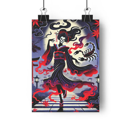 Halloween Sorceress Giclée Art Print