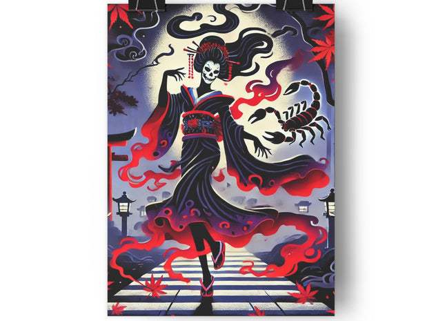 Halloween Sorceress Giclée Art Print