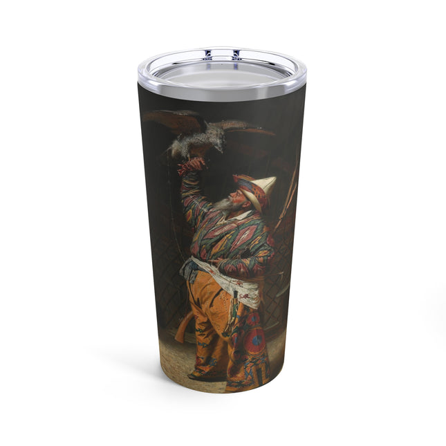 A Rich Kirghiz Huntsman with a Falcon by Vasily Vereshchagin Tumbler 20oz