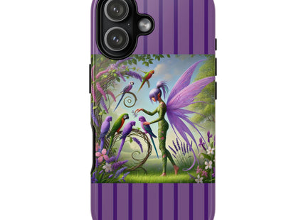 Lavender-Winged Fairy Phone Cases