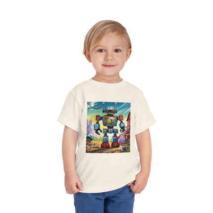 The Rusty Robot Toddler Short Sleeve Tee