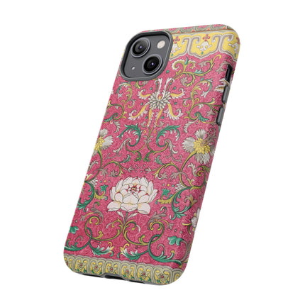 Pink Floral Pattern by Owen Jones Phone Cases