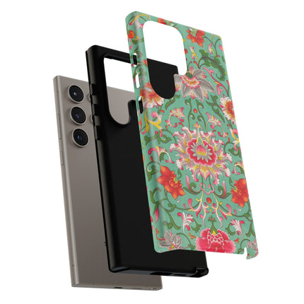 Colorful Floral Pattern by Owen Jones Phone Cases