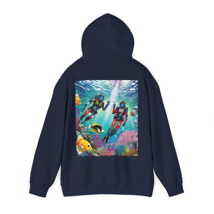 FBI Robot Dive Team – Heavy Blend™ Hooded Sweatshirt