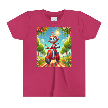 The Traveling Robot Youth Short Sleeve Tee