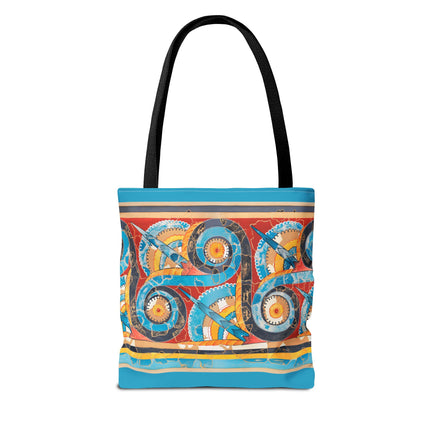 Reproduction of S-Spiral Frieze by Emile Gilliéron Tote Bag (AOP)