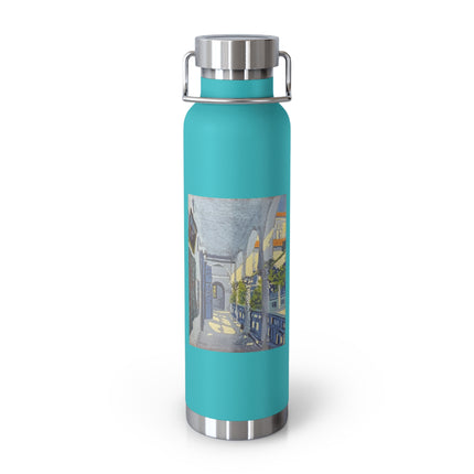 Gallery of a Moroccan Riad by George Gaudion Copper Vacuum Insulated Bottle, 22oz