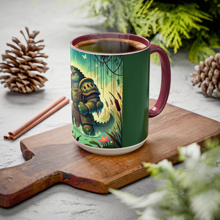 Swamp Tyrant Colorful Mugs (11oz, 15oz)