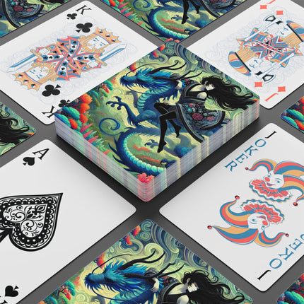 Mystic Guardian of the Sky Playing Cards