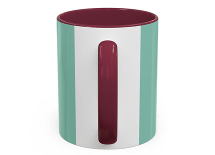 Still Life with Zebra, Fruit, and Pink Columns Colorful Mugs (11oz, 15oz)