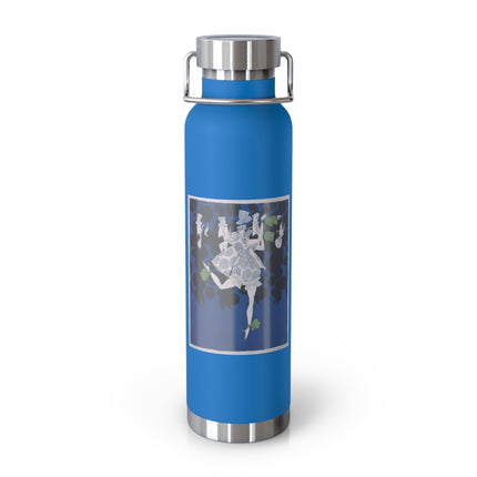 Where is my boy tonight by Ralph Barton Copper Vacuum Insulated Bottle, 22oz