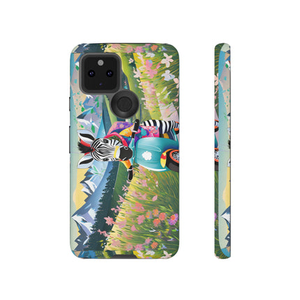Stripes on Wheels Phone Cases