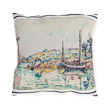 Concarneau by Paul Signac Outdoor Pillows