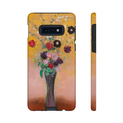 Vase of Flowers by Odilon Redon Phone Cases