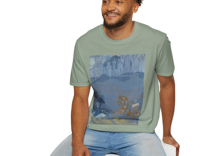 The Duel by Nicholas Roerich Softstyle T-Shirt